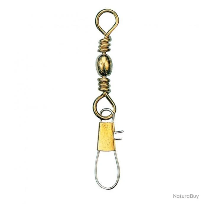 100 Emerillons Flashmer Baril A Agrafe Inox N°4 1 100 Emerillons Flashmer Baril A Agrafe Inox N°4