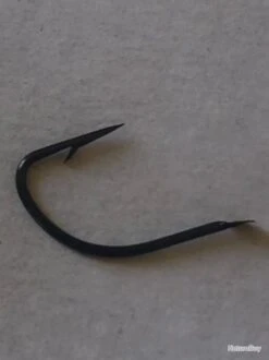 200 Hameçon N 4 Palette Ref A63 Forgé Bronzé Droit Tige Courte Peche Carnassier Mustad