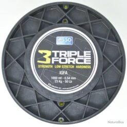 Asso Nylon Triple Force Jaune 50lb 1000m