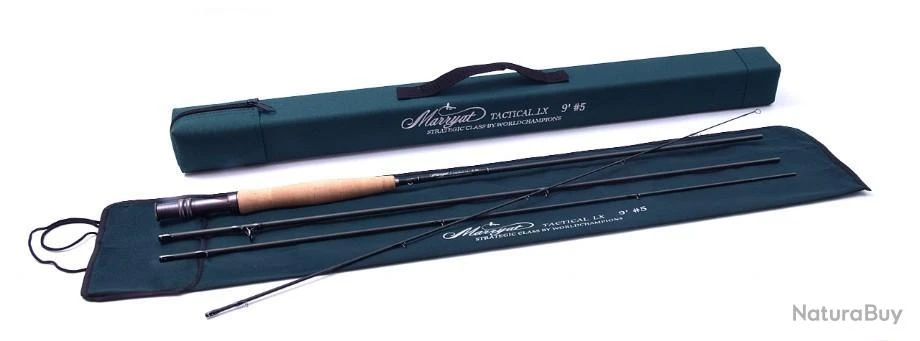 Canne à Mouche Marryat Tactical LX 10' Soie De 5 1 Canne à Mouche Marryat Tactical LX 10' Soie De 5