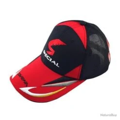 DAIWA Casquette Authentique Rouge - ENCHERES PAS DE PRIX DE RESERVE !!