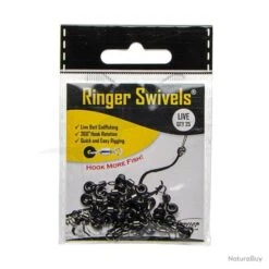 Emerillons Ringer Swivels QTE 25 Live Bait