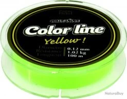 FIL COLOR LINE YELLOW NPC 100m 0.165mm / 2.04kg