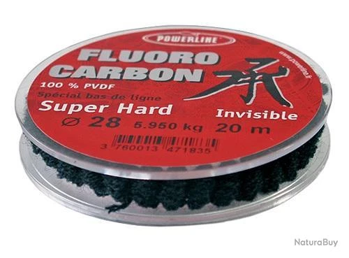 FIL FLUORO CARBON HARD 50M 0.30mm / 6.8kg 1 FIL FLUORO CARBON HARD 50M 0.30mm / 6.8kg