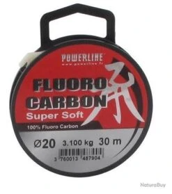 FIL FLUOROCARBON SUPER SOFT 30M 0.10mm / 0.8kg