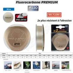 FLUOROCARBONE PREMIUM ASSO 0.20 Mm