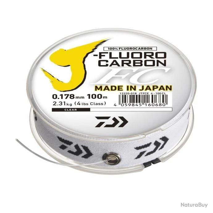 Fluorocarbone Daiwa J Fluoro 50m 22.43kg 65/100 1 Fluorocarbone Daiwa J Fluoro 50m 22.43kg 65/100