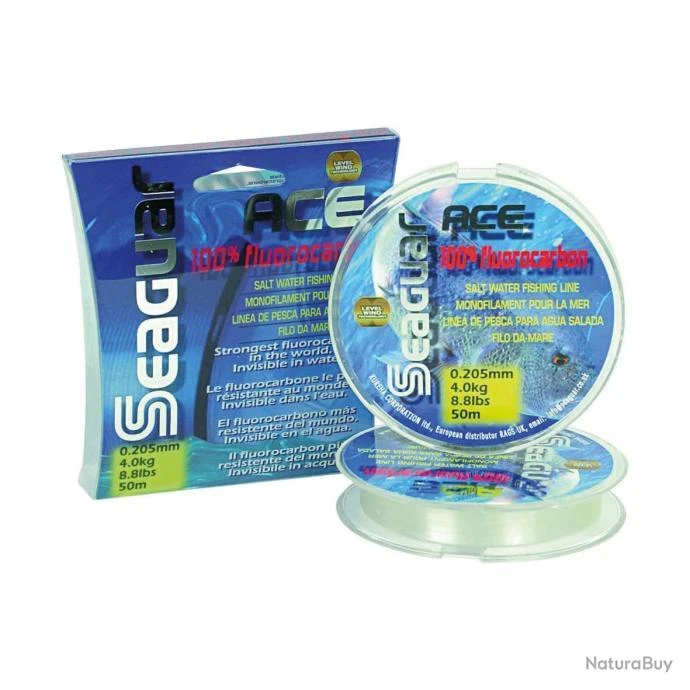 Fluorocarbone Seaguar Ace 50m 16/100-2,5KG 1 Fluorocarbone Seaguar Ace 50m 16/100-2,5KG