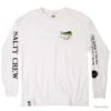 L-Shirt Salty Crew Angry Bull L/S Tee Rashguard Blanc S