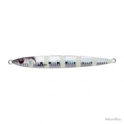 Leurre 3D Slim Jig Minnow 17Cm 150Gr Fast Sinking Zebra Glow PHP
