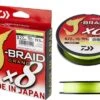 Daiwa TRESSE J BRAID GRAND 135M 8 BRINS CHARTREUSE 0.06mm - 5kg