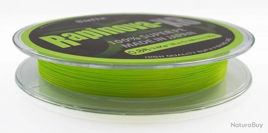 Tresse Sufix Rapinova Lemon Green 150m Ø 14,8/100 1 Tresse Sufix Rapinova Lemon Green 150m Ø 14,8/100