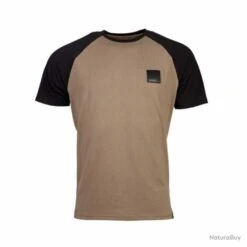 Tee Shirt Nash Elasta-Breathe Kaki Et Noir