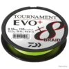 Tresse Daiwa Tournament 8 Braid EVO + 135m Vert 10/100 6,7 Kg