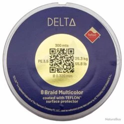 Tresse Delta X8 Multicolor 300m 55,8lb