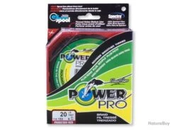 Tresse Power Pro Rouge - Bobine 135m 10/100