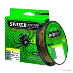 Tresse SpiderWire Stealth Smooth 8 - Camo 150m 0.15mm 16.5kg