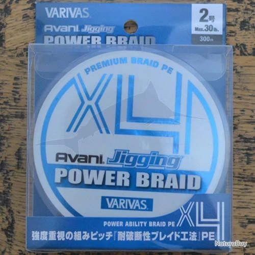 Varivas Avani Jigging Power Braid PE X4 30lb 1 Varivas Avani Jigging Power Braid PE X4 30lb