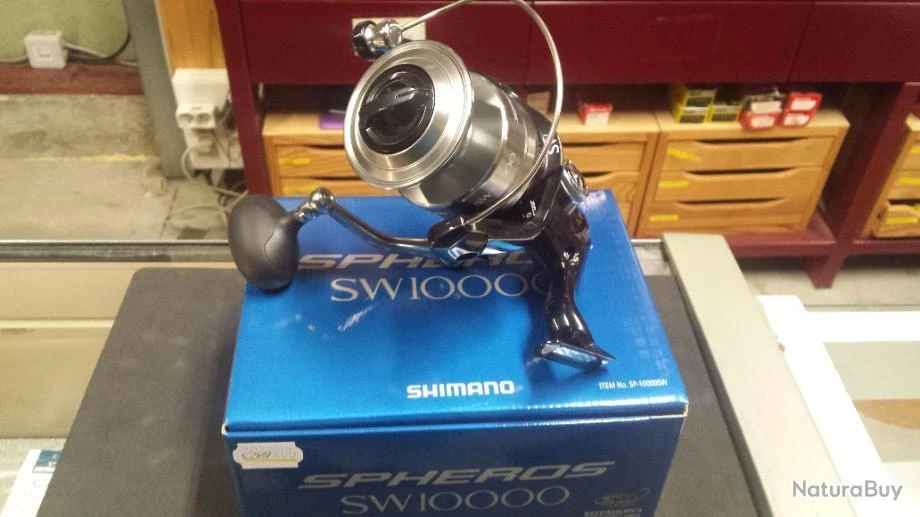 Moulinet Shimano SPHEROS SW 10000 2 Moulinet Shimano SPHEROS SW 10000 – Image 2