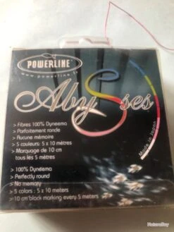 150 M Tresse 20 Kg Verte 0.20 Mm .Abysses Peche Mer POWERLINE -Pêche Produits Magasin 00003 150 m tresse 20 kg verte 0.20 mm .Abysses peche mer trident tortue