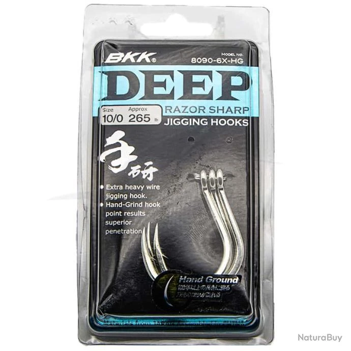 BKK Deep Razor Sharp (8090-6X-HG) 10/0 1 BKK Deep Razor Sharp (8090-6X-HG) 10/0