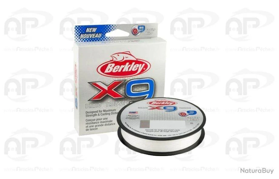 Berkley Tresse X9 Crystal 150m 0,43mm 59.7 Kg 1 Berkley Tresse X9 Crystal 150m 0,43mm 59.7 Kg