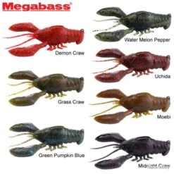 Leurre Megabass Sleeper Craw 3 5/8 Demon Craw -Pêche Produits Magasin 00003 Leurre Megabass Sleeper Craw 3 5 8 Demon Craw