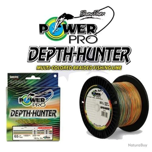 Power Pro Depth-Hunter 300m 53lb 1 Power Pro Depth-Hunter 300m 53lb