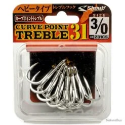 Shout Curve Point Treble 31 3/0