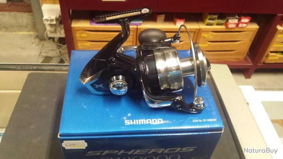 Moulinet Shimano SPHEROS SW 10000 3 Moulinet Shimano SPHEROS SW 10000 – Image 3