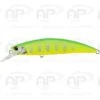 Leurre Truite Duo Spearhead Ryuki 80S Et SW Green Yellow Coulant 12gr 80mm