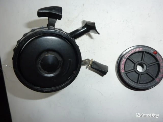 Moulinet Contact 400 Noir Très Bon état Avec Deuxième Bobine Neuve 5 Moulinet Contact 400 Noir Très Bon état Avec Deuxième Bobine Neuve – Image 5