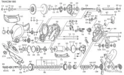 Moulinet Tanacom 1000 E Electrique Daiwa -Pêche Produits Magasin 00005 Moulinet Tanacom 1000 E Electrique Daiwa
