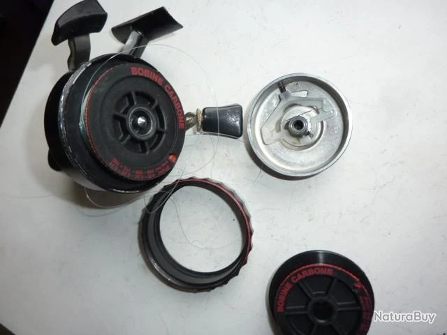 Moulinet Contact 400 Noir Très Bon état Avec Deuxième Bobine Neuve 6 Moulinet Contact 400 Noir Très Bon état Avec Deuxième Bobine Neuve – Image 6