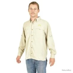 Chemise MDC Nano Dry Gris -Pêche Produits Magasin 00008 Chemise MDC Nano Dry Gris S