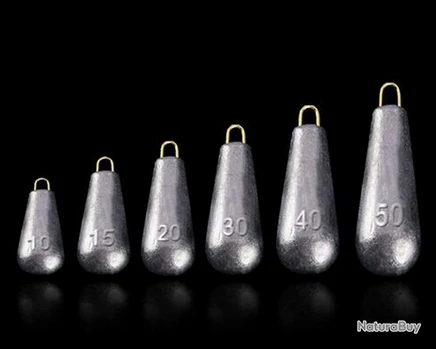 Plomb Pêche Lot De 5 Pièces 70g 3 Plomb Pêche Lot De 5 Pièces 70g – Image 3