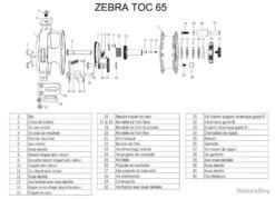 Zebra Toc 65 Moulinet Truite Au Toc Garbolino -Pêche Produits Magasin 00009 Zebra Toc 65 Moulinet Truite Au Toc Garbolino