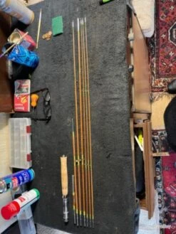 OCEAN Canne Mouche Bambou Revendu Transformable En Lancé -Pêche Produits Magasin 00010 Canne mouche bambou revendu Transformable en lance