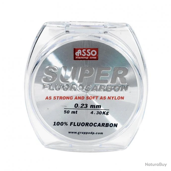 Fluorocarbone Asso "super Fluorocarbon" - Bobine De 50 M Diam. 30/100 10 Fluorocarbone Asso "super Fluorocarbon" - Bobine De 50 M Diam. 30/100 – Image 10
