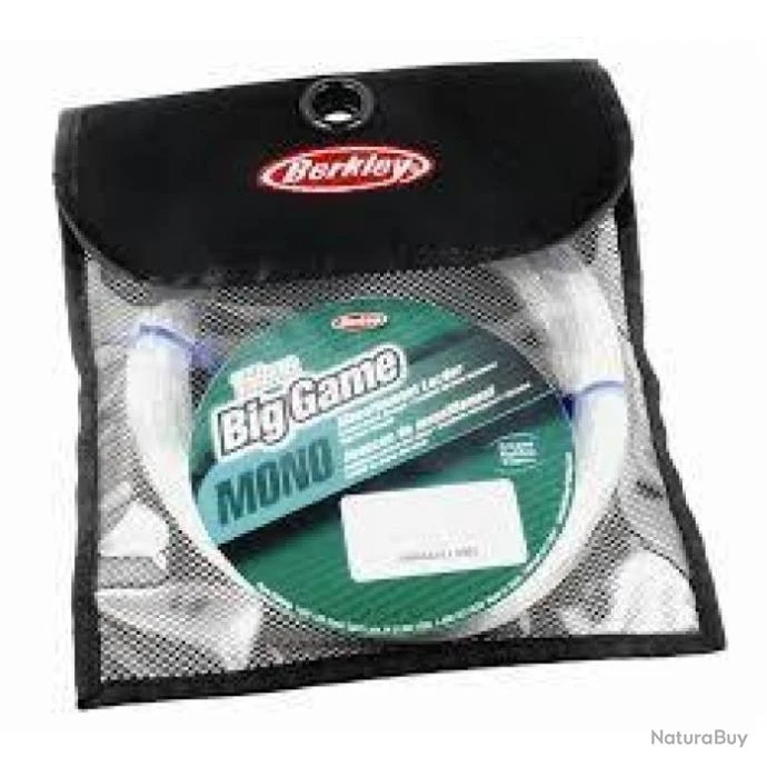 Nylon Berkley Trilene Big Game Mono Leaders - 100 M - 180/100 - 136 Kg 1 Nylon Berkley Trilene Big Game Mono Leaders - 100 M - 180/100 - 136 Kg