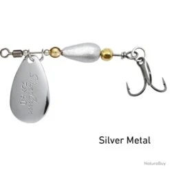 Cuillère Tournante Daiwa Silvercreek Spinner - Par 20 - Gold Brown / 6 G -Pêche Produits Magasin 00034 Cuillere Tournante Daiwa Silvercreek Spinner Par 20 Gold Brown 6 g