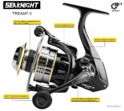 Moulinet De Pêche 2000 6.2:1 Carnassiers, Mer, Surfcasting M12 15 Kg