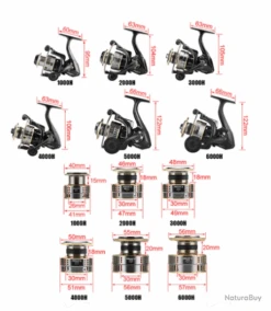 Moulinet De Pêche 2000 6.2:1 Carnassiers, Mer, Surfcasting M12 15 Kg -Pêche Produits Magasin 00039 Moulinet de peche 2000 6.2 1 carnassiers mer surfcasting M12 15 kg