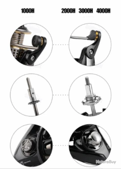 Moulinet De Pêche 2000 6.2:1 Carnassiers, Mer, Surfcasting M12 15 Kg -Pêche Produits Magasin 00042 Moulinet de peche 2000 6.2 1 carnassiers mer surfcasting M12 15 kg