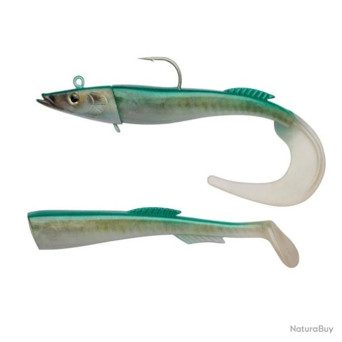 Leurres Souples Berkley PowerBait - Power Sandeel - Ayu Green / 21 Cm 2 Leurres Souples Berkley PowerBait - Power Sandeel - Ayu Green / 21 Cm – Image 2